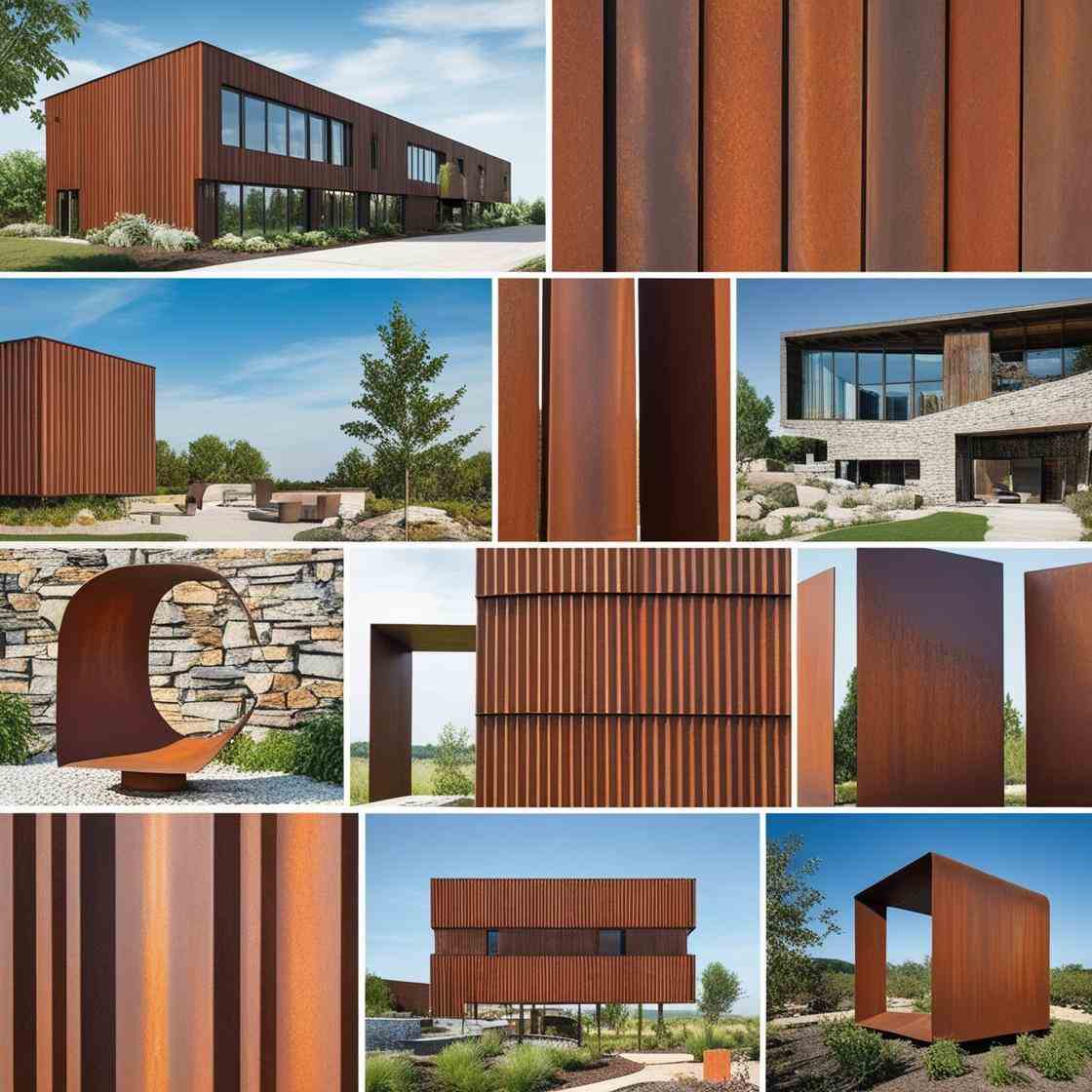 Corten Rusted Steel Examples What is Corten Steel? Features, Types, and Uses