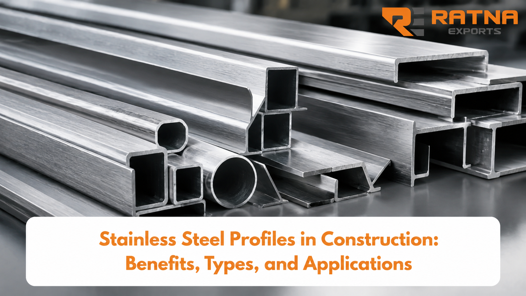 Stainless steel profiles in construction