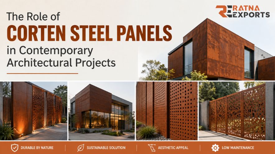 The Role of Corten Steel Panels in Contemporary Architectural Projects