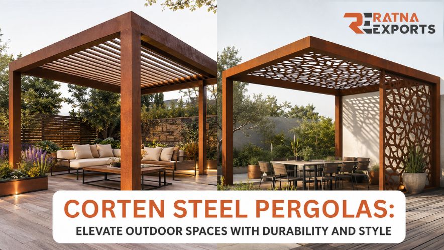 Why Corten Steel Pergolas Are a Popular Choice for Modern Outdoor Spaces