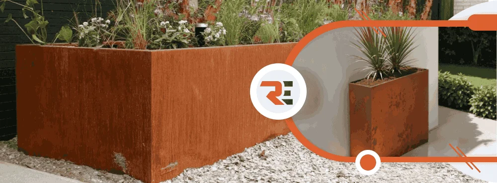 Corten Steel Planters