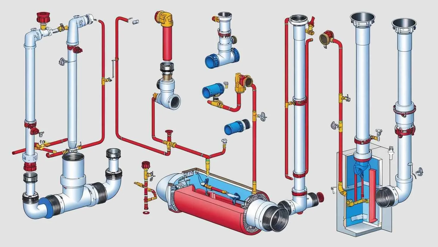 Sanitary Piping Diagram